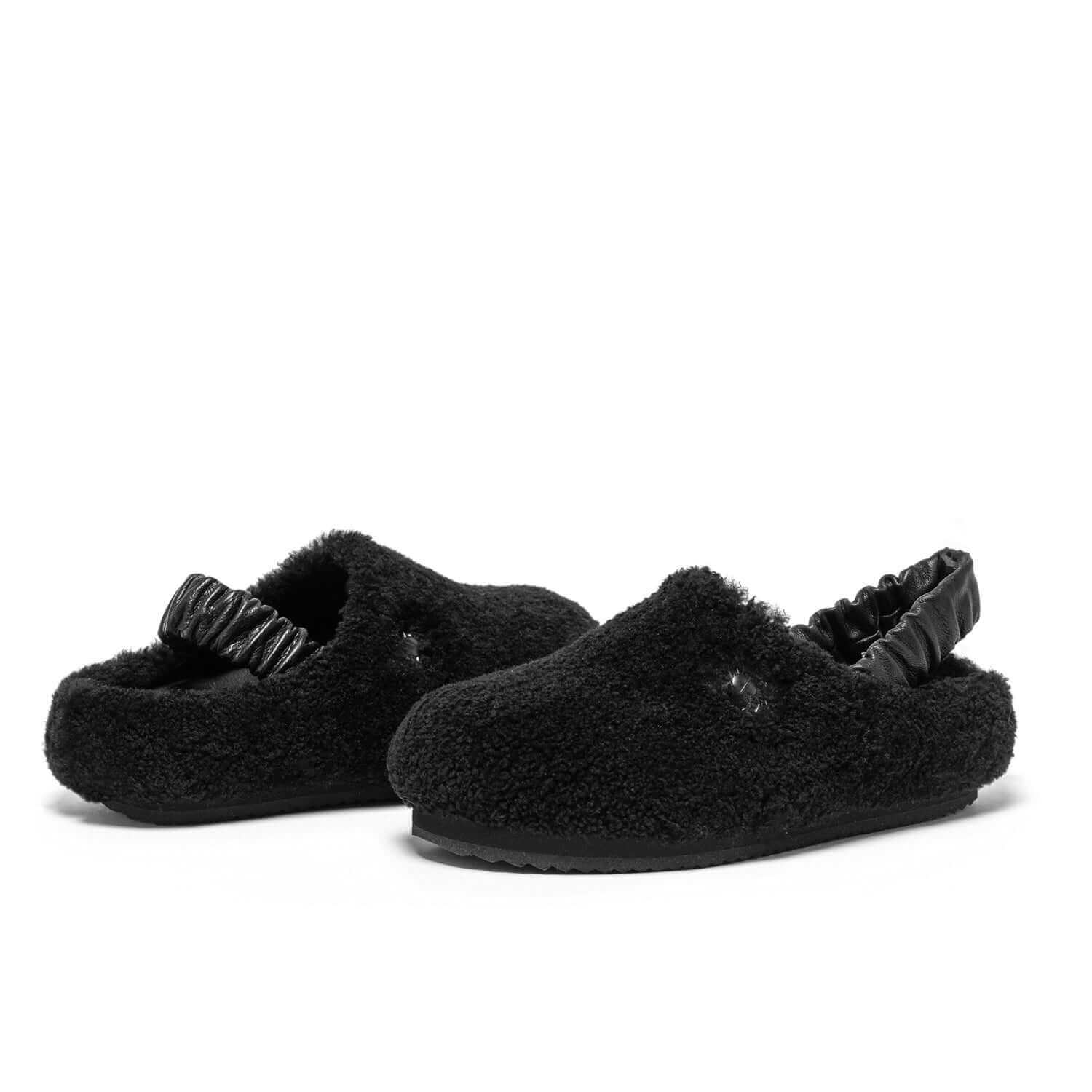 TEDDY CLOG - BLACK