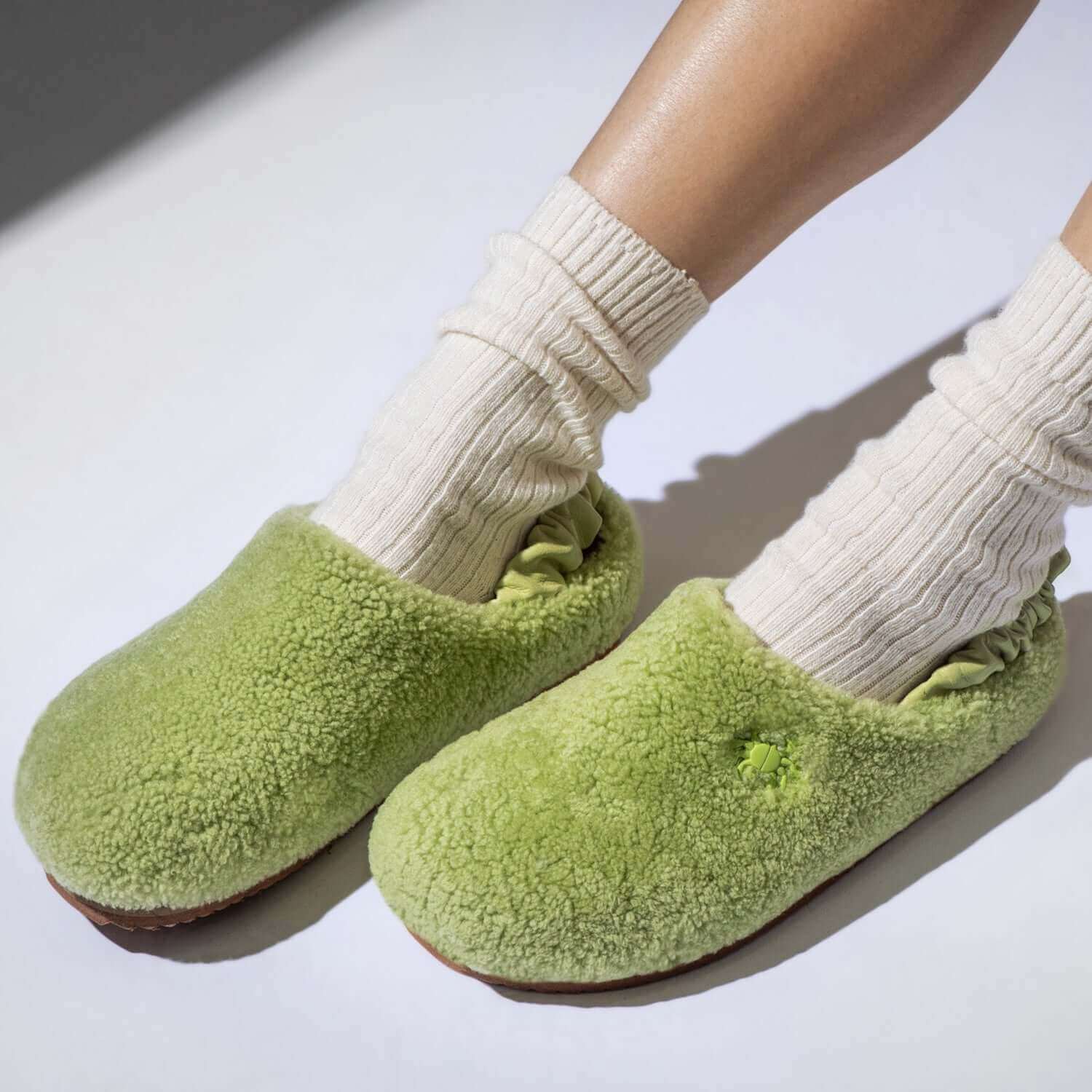 TEDDY CLOG - GREEN