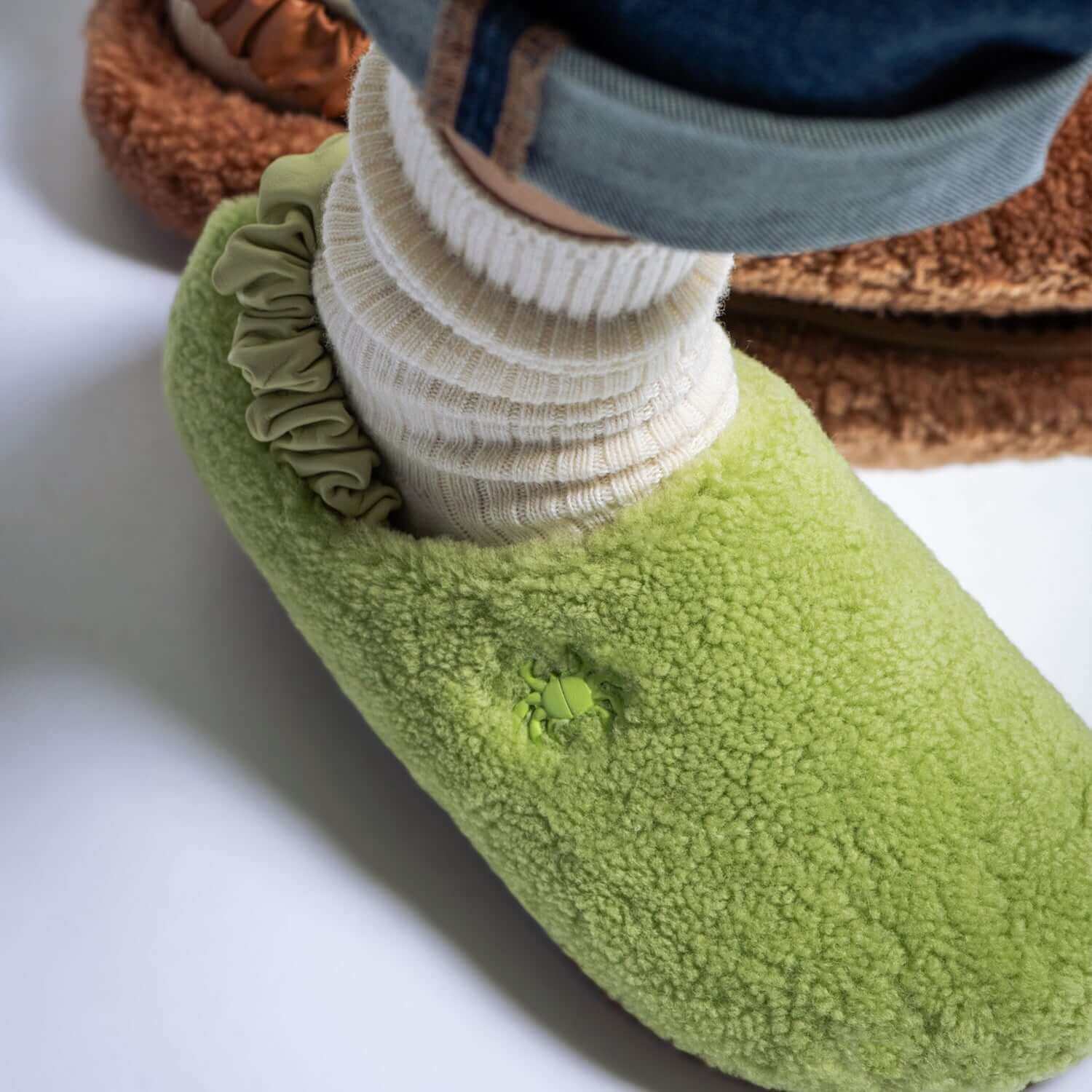 TEDDY CLOG - GREEN