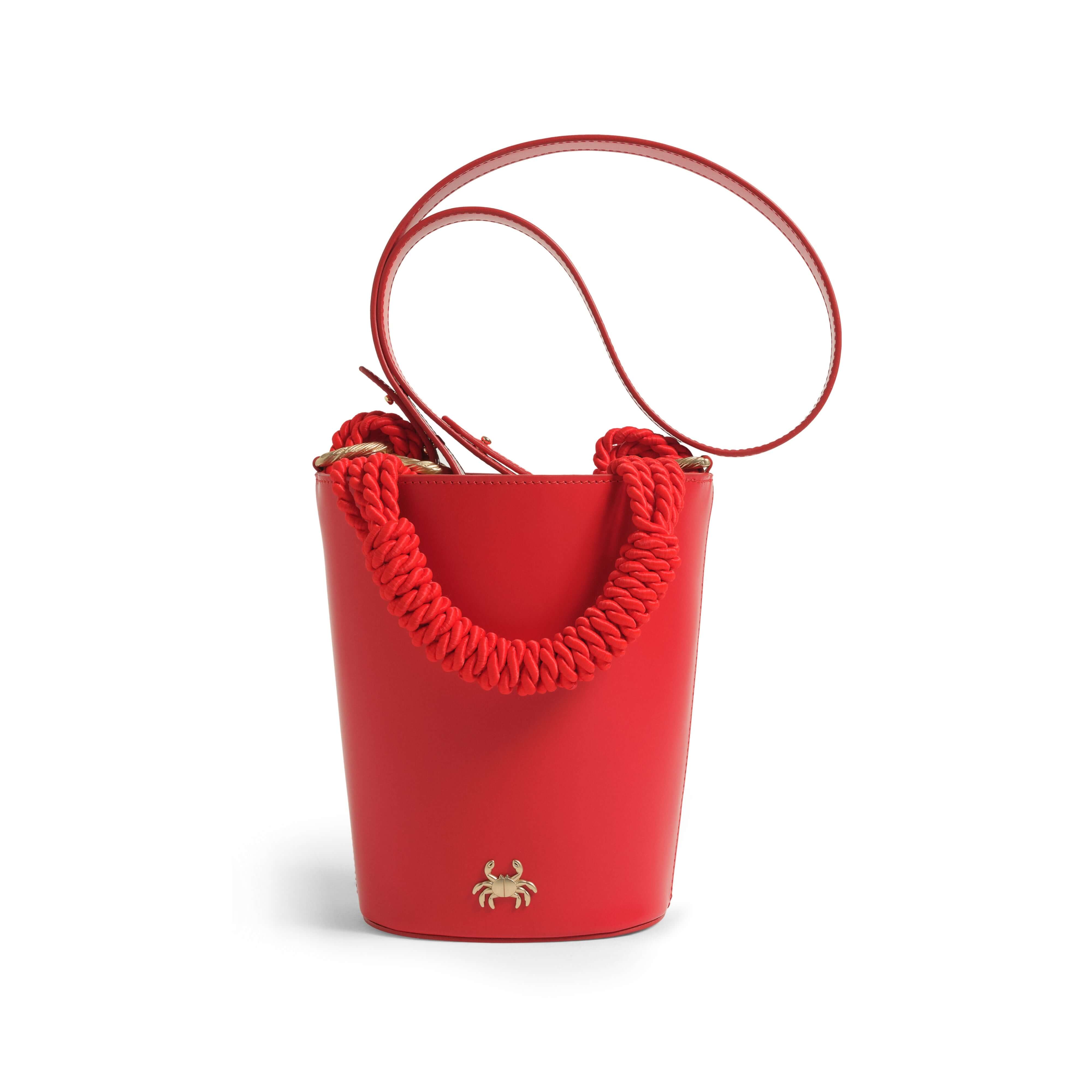 EPHESU BUCKET BAG - RED